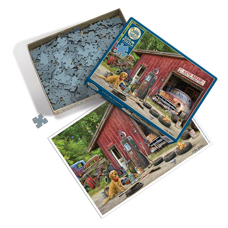 Auto Repair 500-Piece Cobble Hill Puzzle