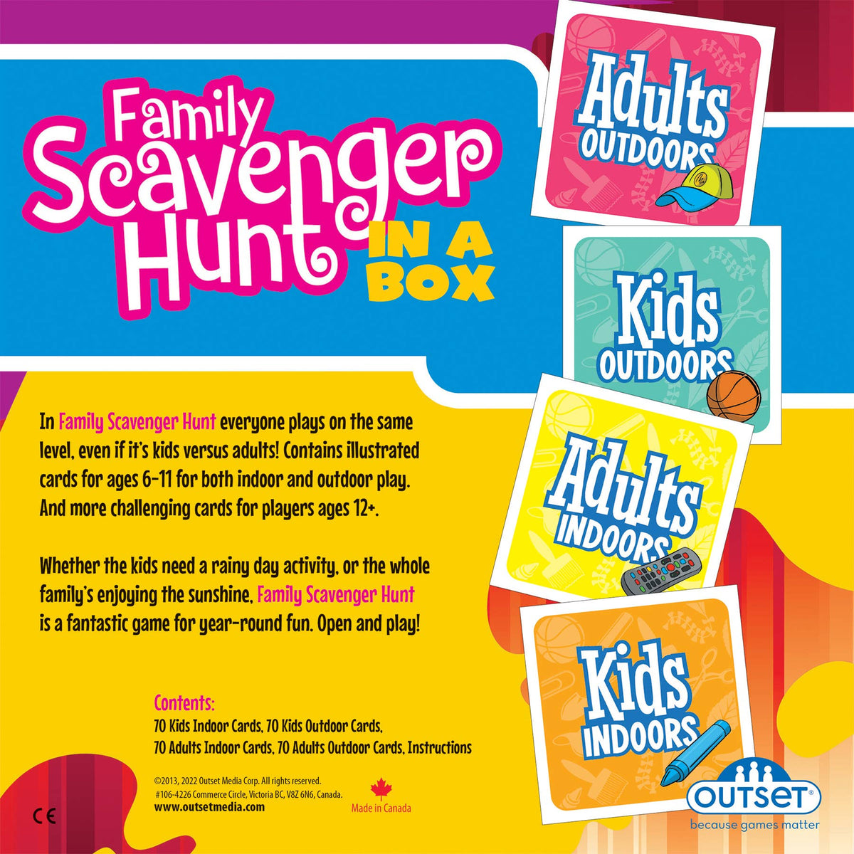 Family Scavenger Hunt Game