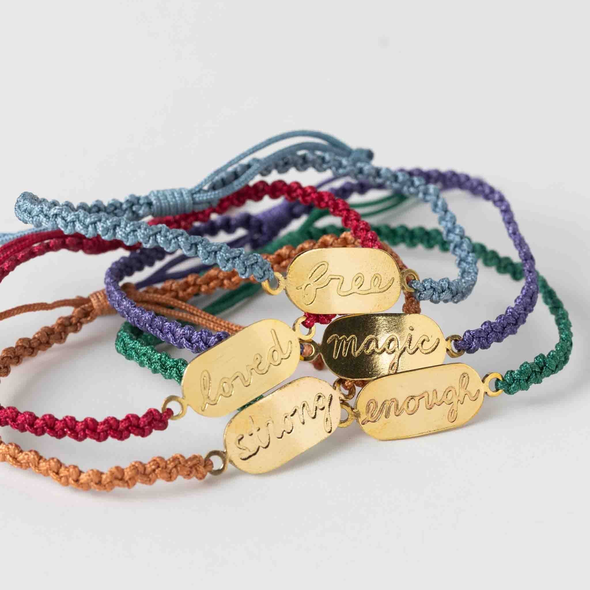 Affirmation Bracelet - You Are Loved