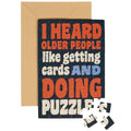 Doing Puzzles Puzzle Card