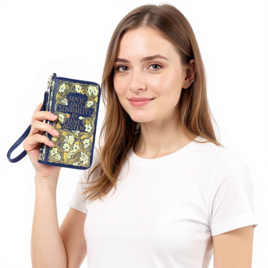 Sense and Sensibility Floral Wallet