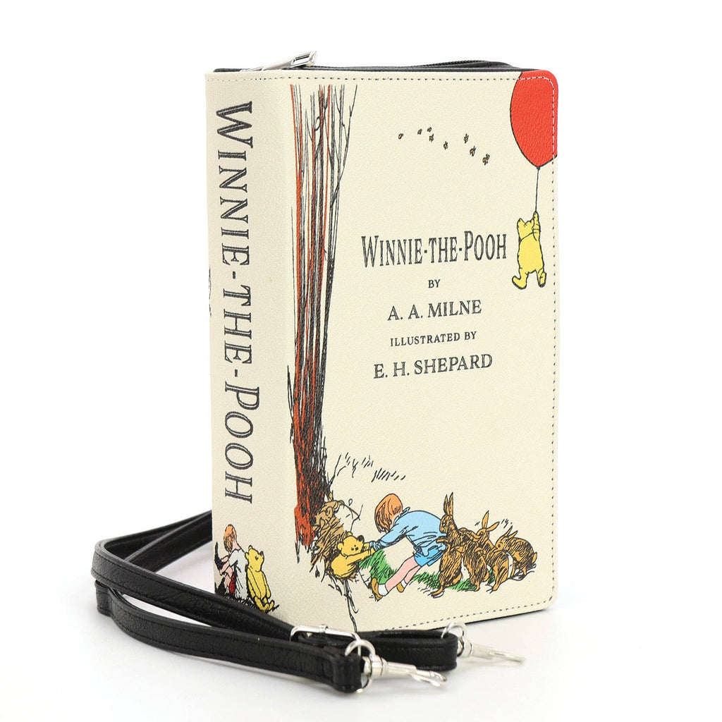 Winnie the Pooh Book Clutch Bag in Vinyl: GREEN