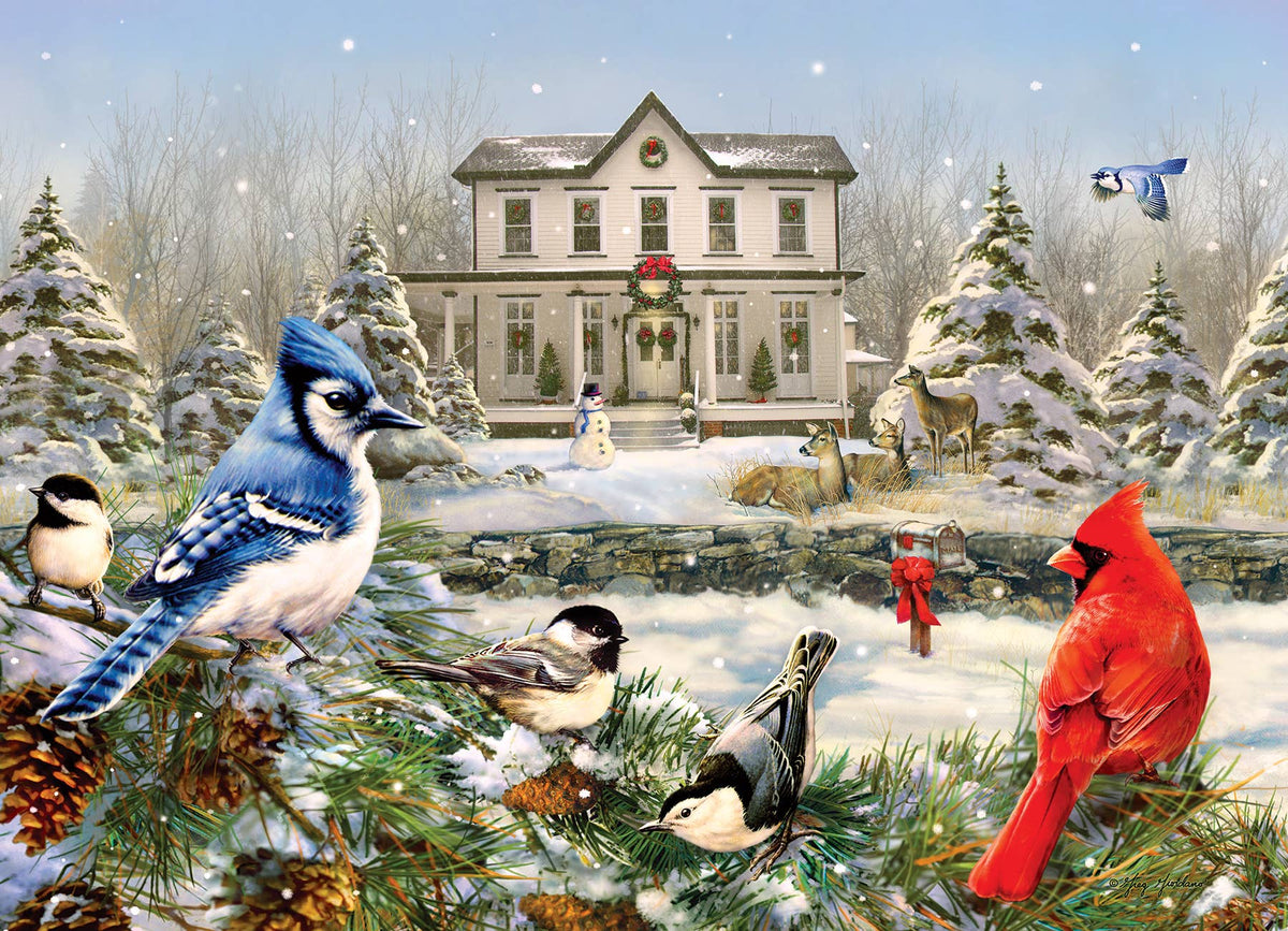 Country House Birds 1000-Piece Cobble Hill Puzzle