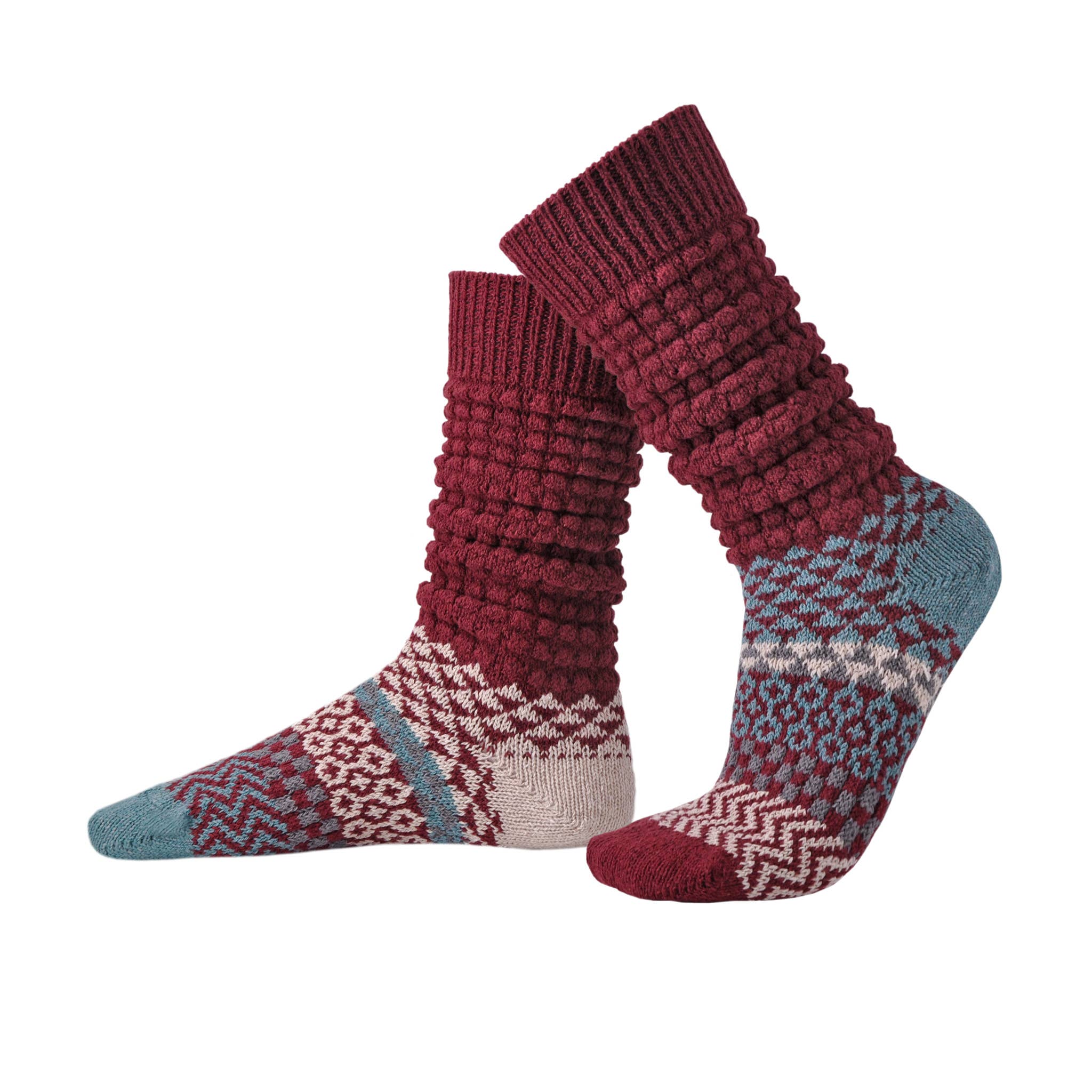 Slouch Socks - Nori | Sustainably Made In The USA : Medium (Women 8 - 10 / Men 7 - 9)