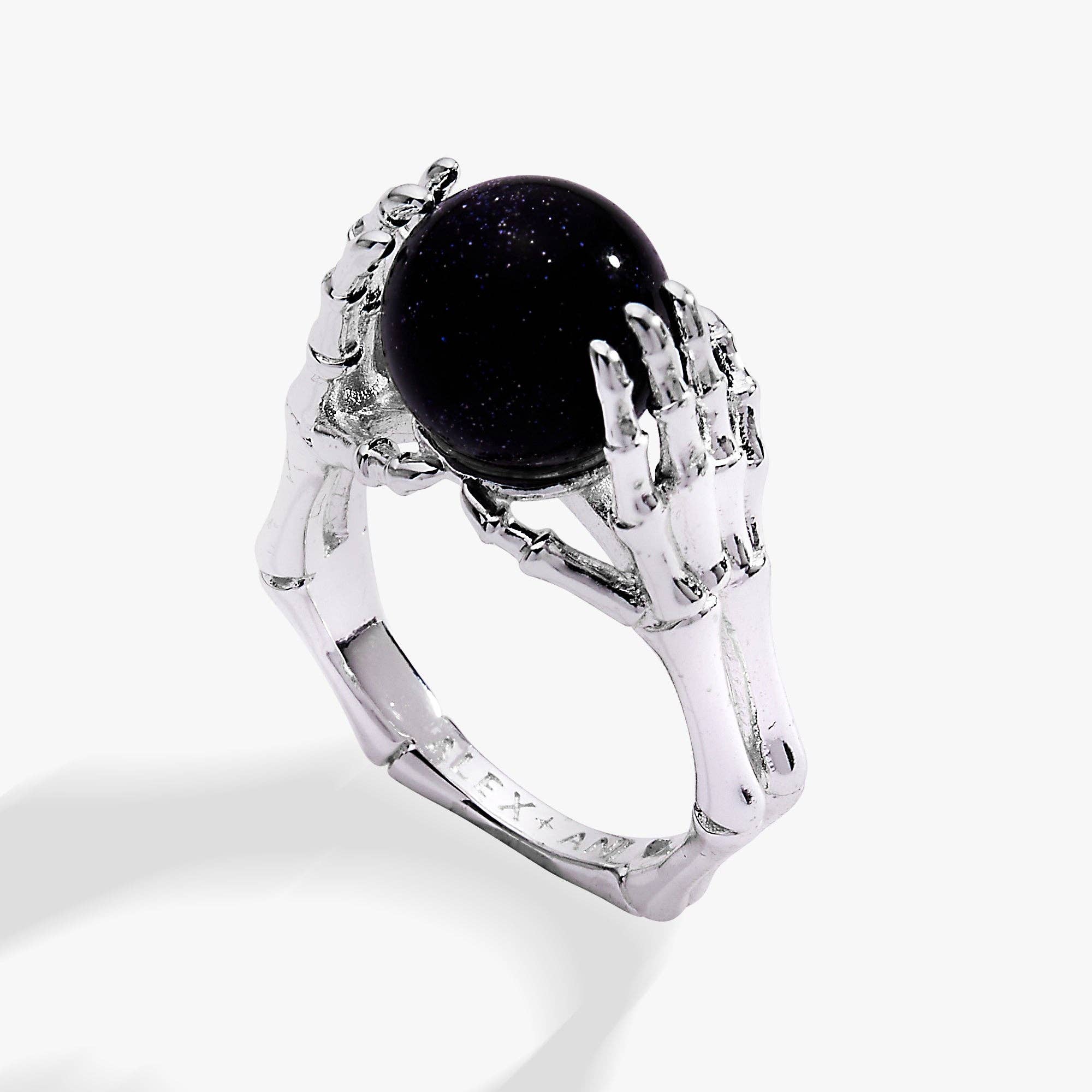 Crystal Ball Ring: Gold