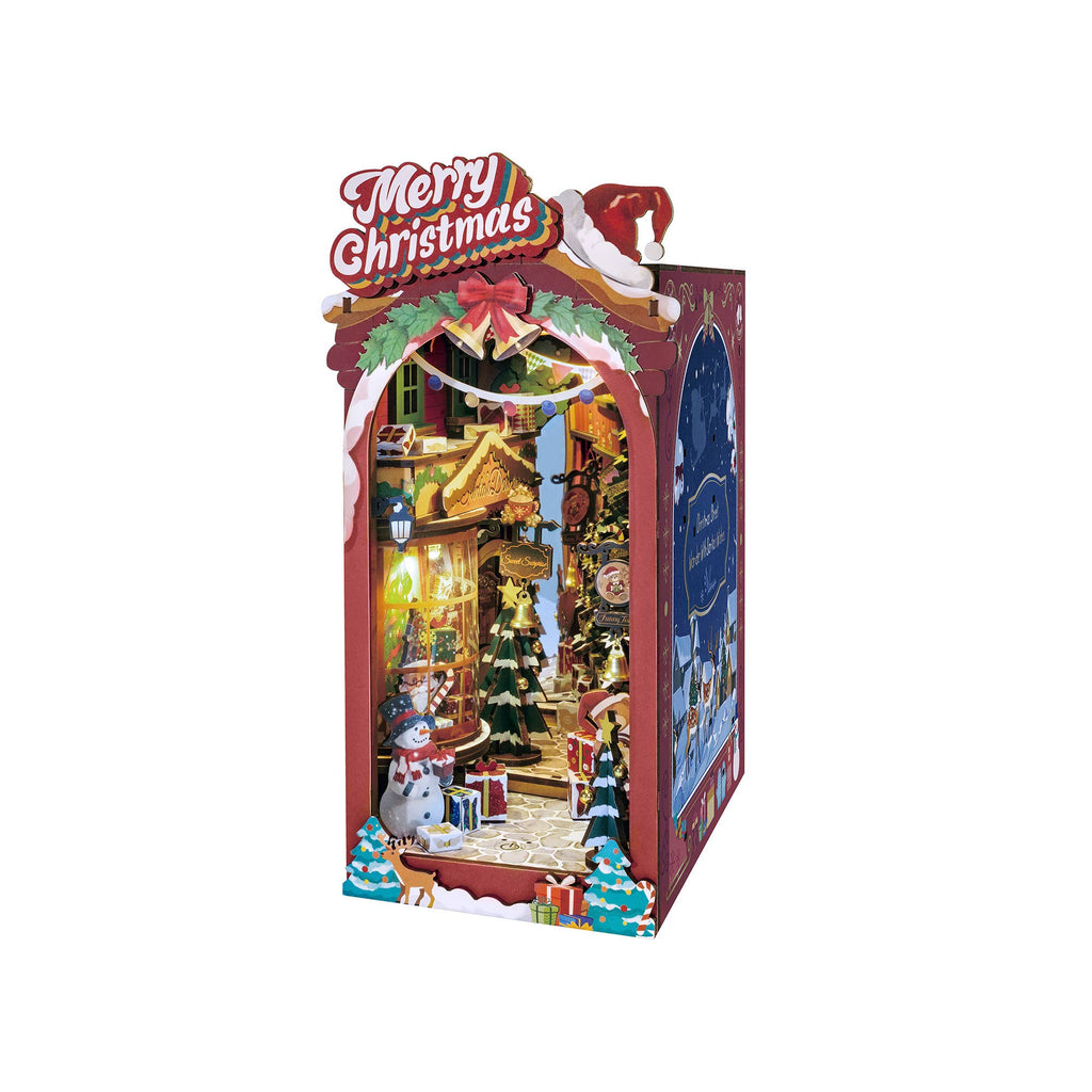 DIY Book Nook Kit: Christmas Street