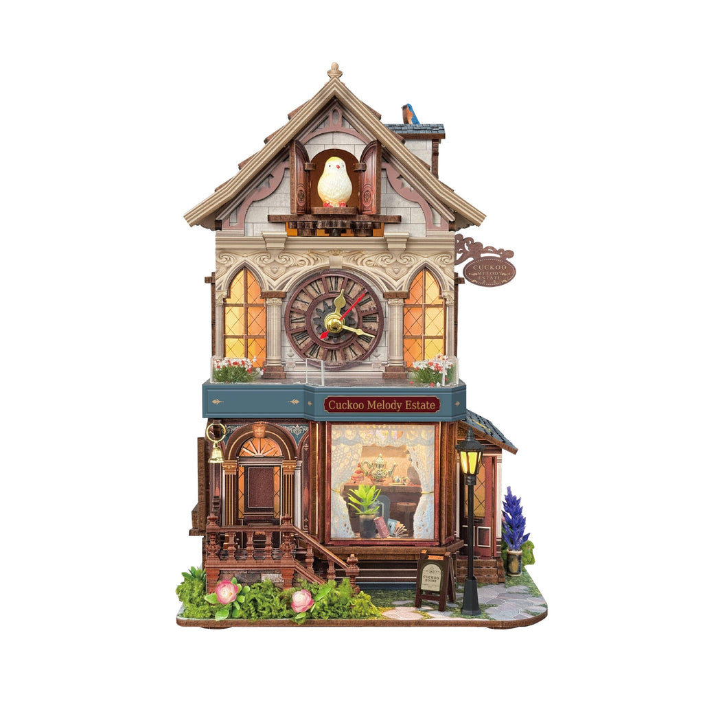DIY Miniature House Kit: Cuckoo Melody Estate