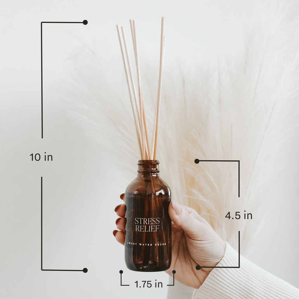 Farmhouse Amber Reed Diffuser - Fall Decor & Gifts