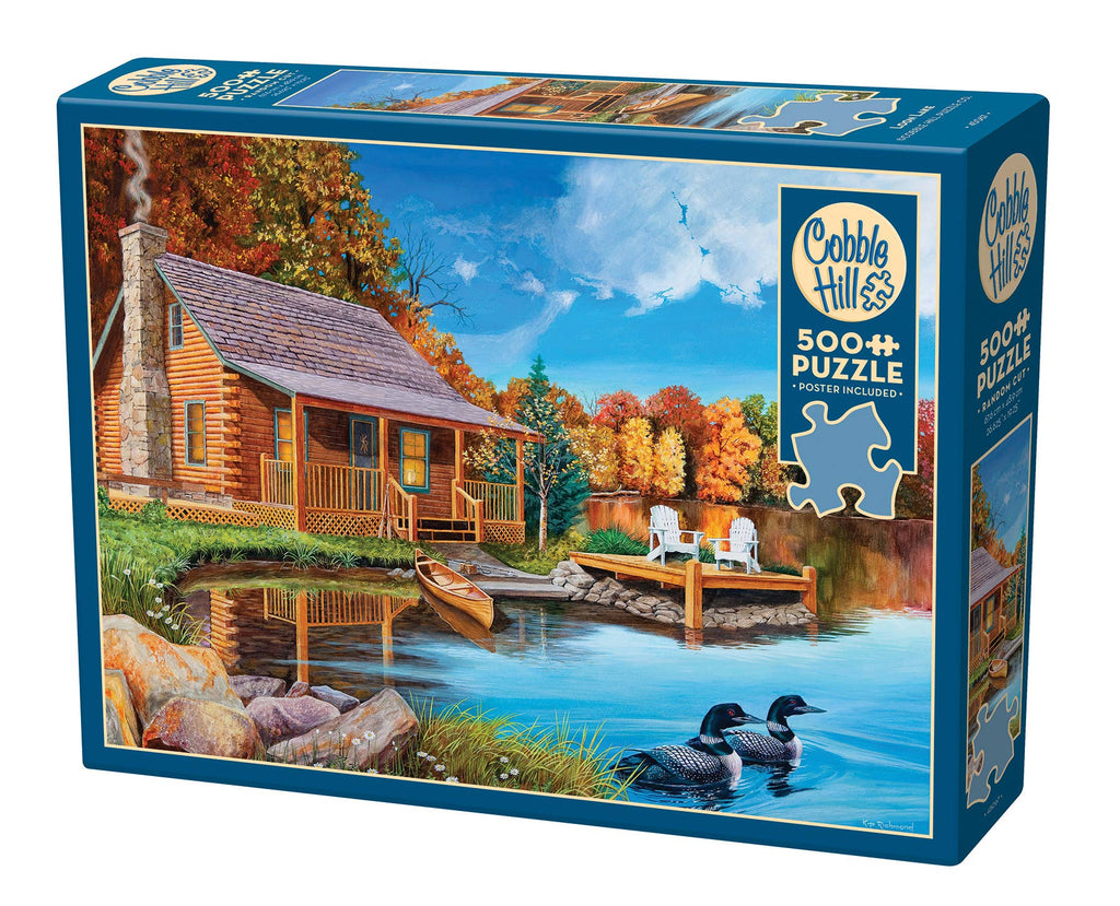 Loon Lake 500-Piece Cobble Hill Puzzle