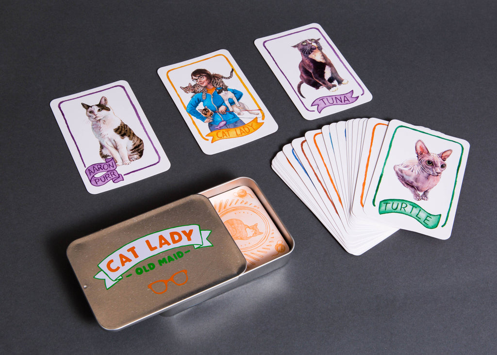 Cat Lady Old Maid