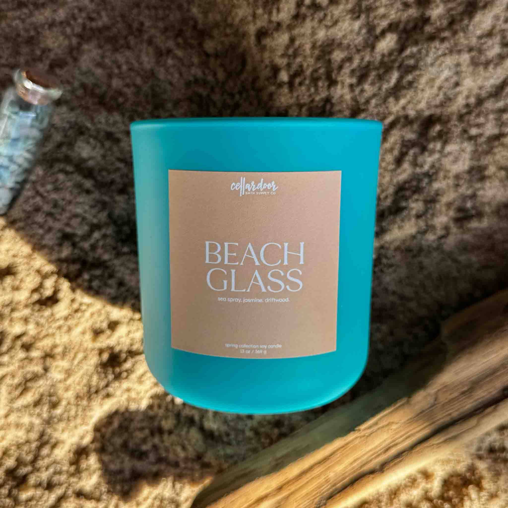 Beach Glass - 13 oz Double Wick Soy Candle