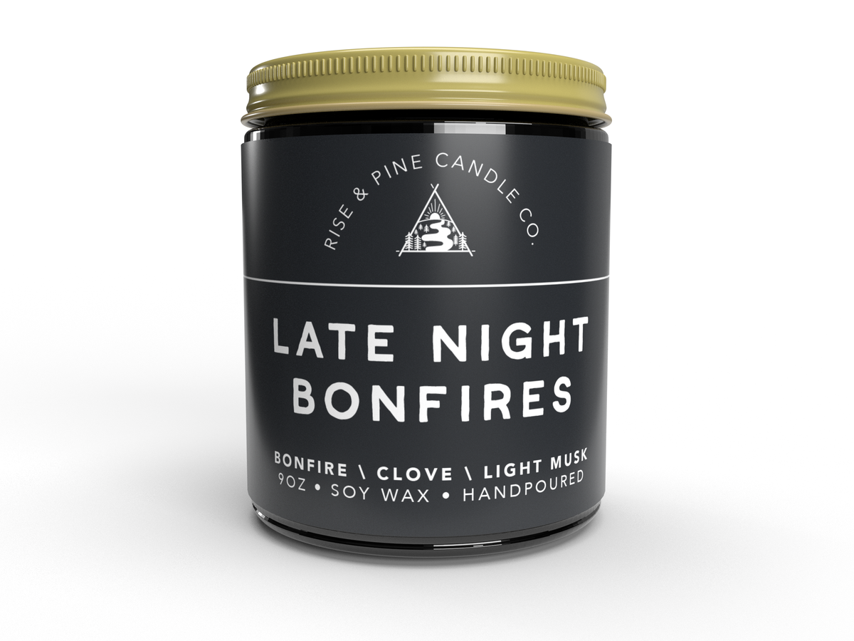 Bonfire/Campfire Soy Wax Candle - 9oz