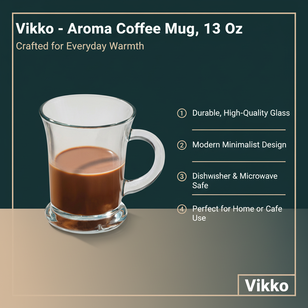 Vikko - Aroma Coffee Mug, 13 Oz