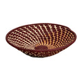 Burgundy Twist Basket