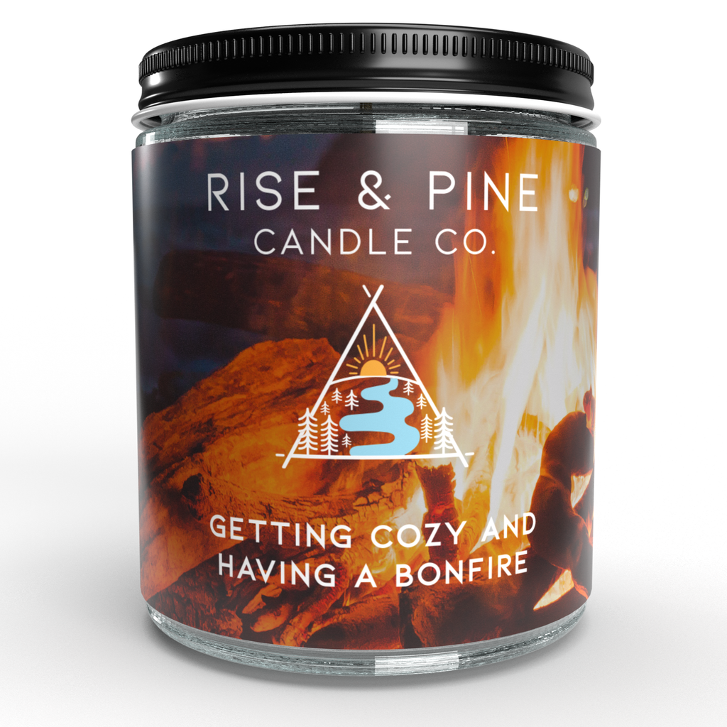 Bonfire/Campfire Soy Wax Candle - 9oz