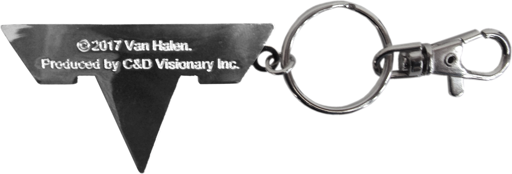 Metal Keychain - Van Halen - Classic Rock Music Band 1980s