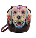 Sugar Dog Wristlet leather coin purse wallet