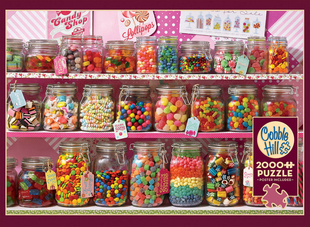 Candy Store 2000 Piece Cobble Hill Puzzle