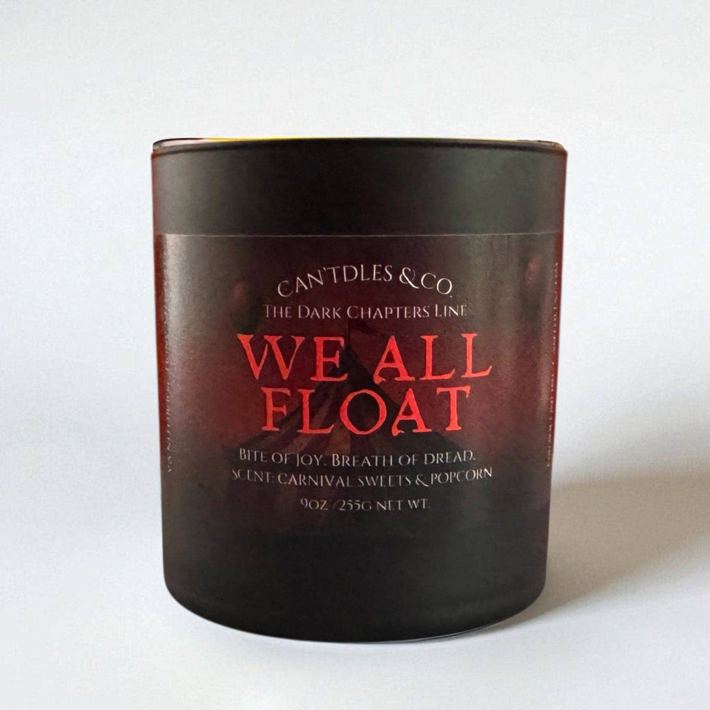 We All Float – Cotton Candy & Popcorn Candle | Horror Gift