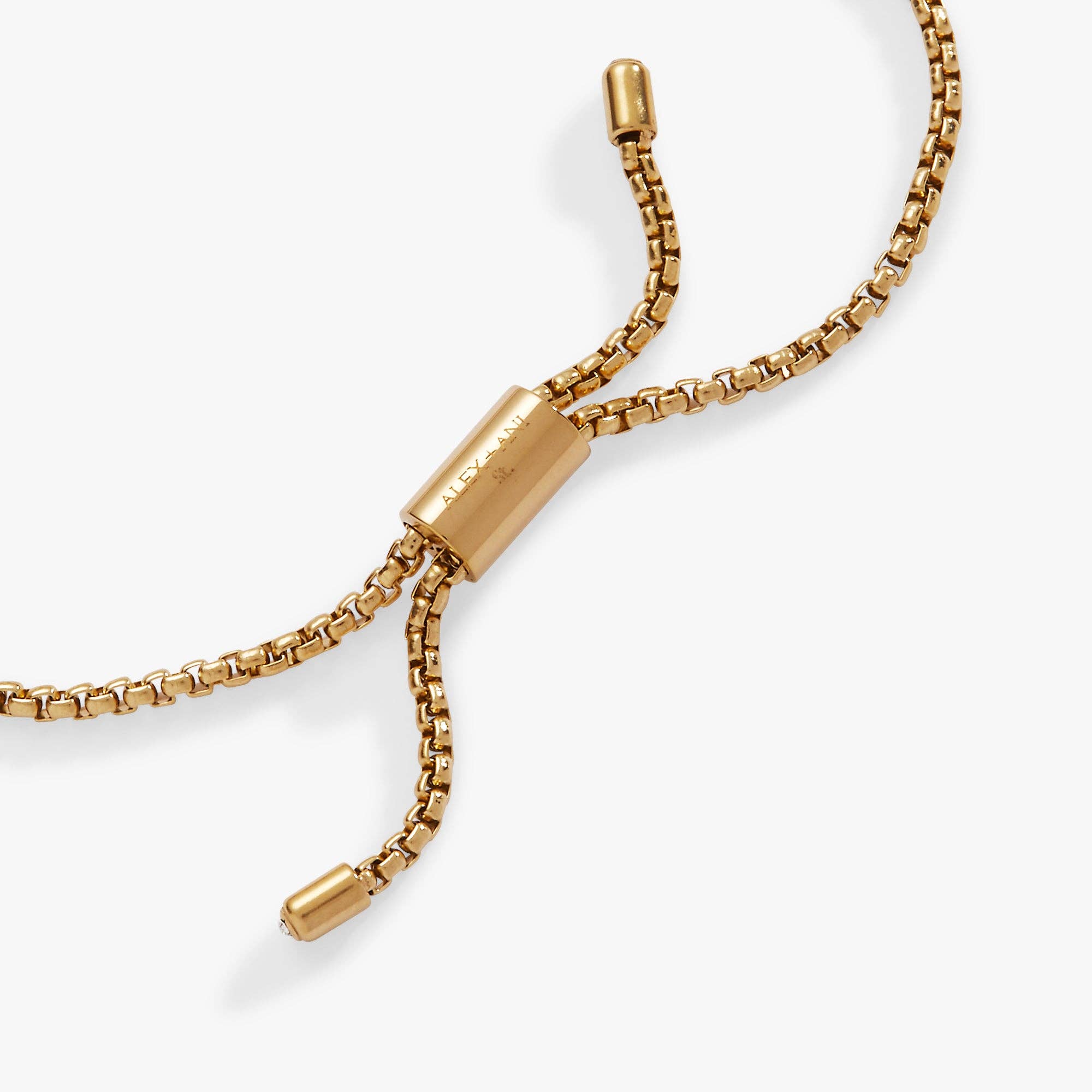 Rainbow Ombre Pave Bolo: Stainless Steel Gold