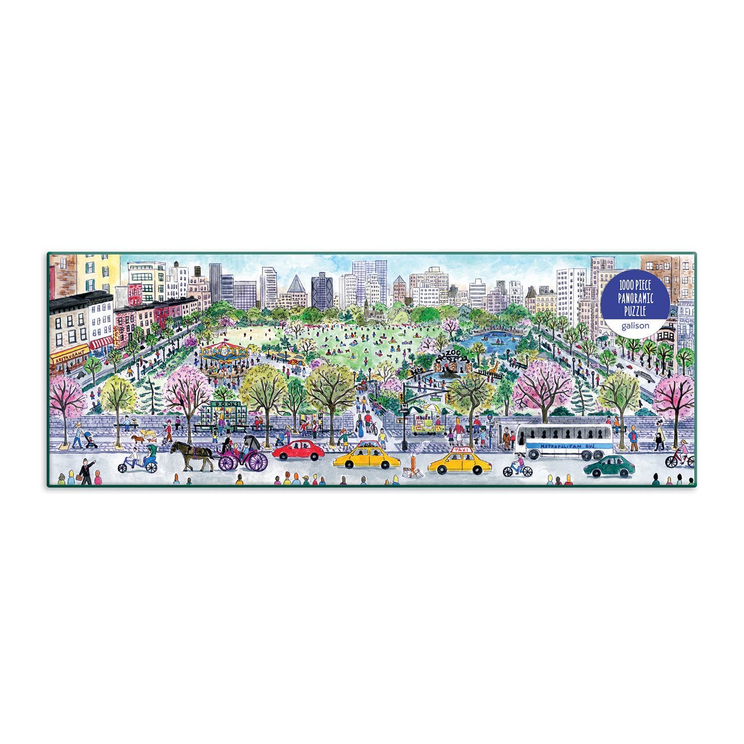 Michael Storrings Cityscape 1000 Piece Panoramic Puzzle