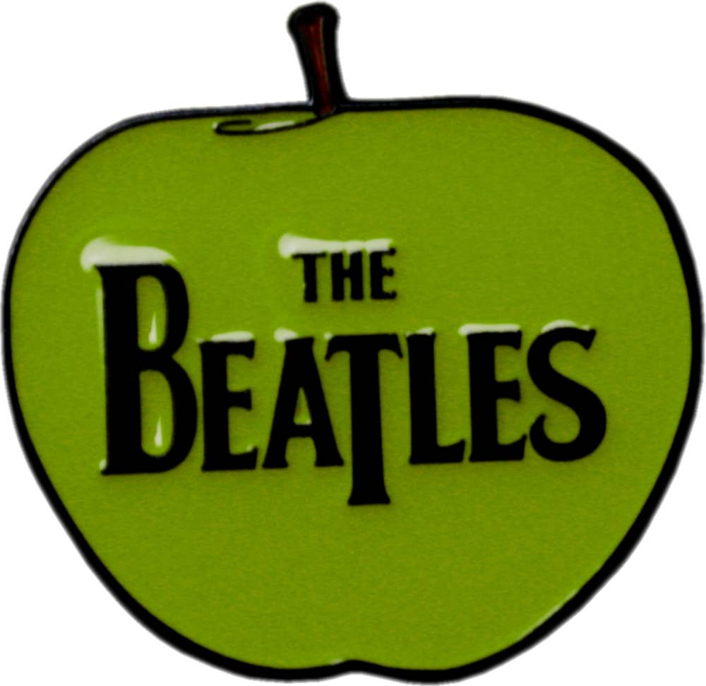 Enamel Pin - The Beatles Green Apple - 1960s Rock Music Band