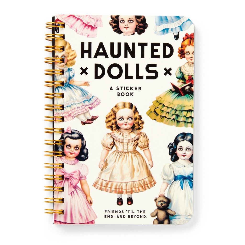 Brass Monkey Haunted Dolls Sticker Book