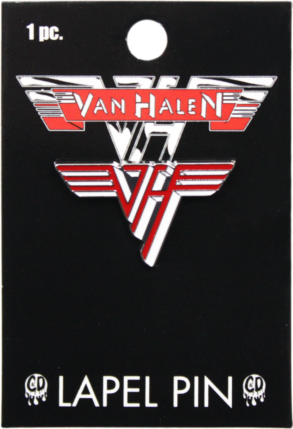 Enamel Pin - Van Halen - Logo - 1980s Rock Music Band
