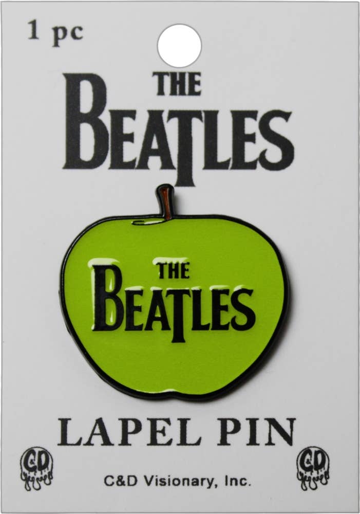 Enamel Pin - The Beatles Green Apple - 1960s Rock Music Band