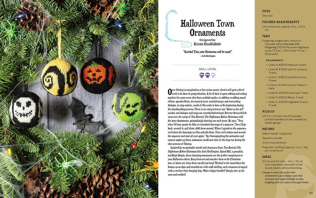 The Nightmare Before Christmas: Knitting Guide (SALE!)