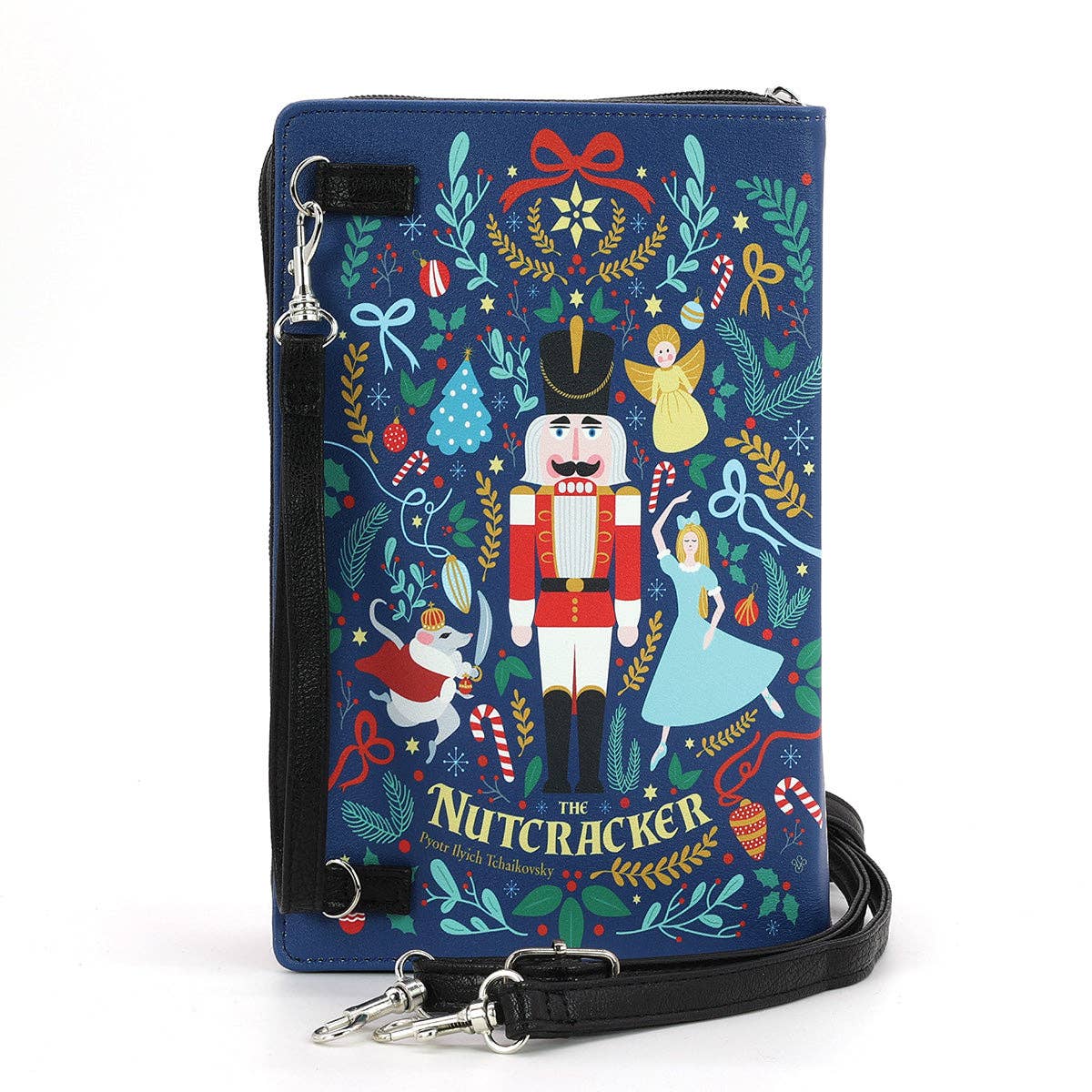 The Nut Cracker Book Clutch Bag in Vinyl