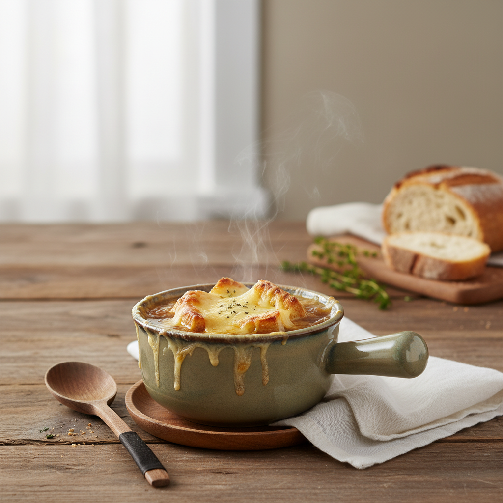 Vikko - Alpine, Onion Soup Crock, Brown, 15 oz