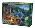 Waterfall Camp 1000-Piece Cobble Hill Puzzle