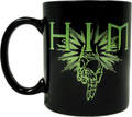 Coffee Cup - HIM - Green Zombie Hand With Logo