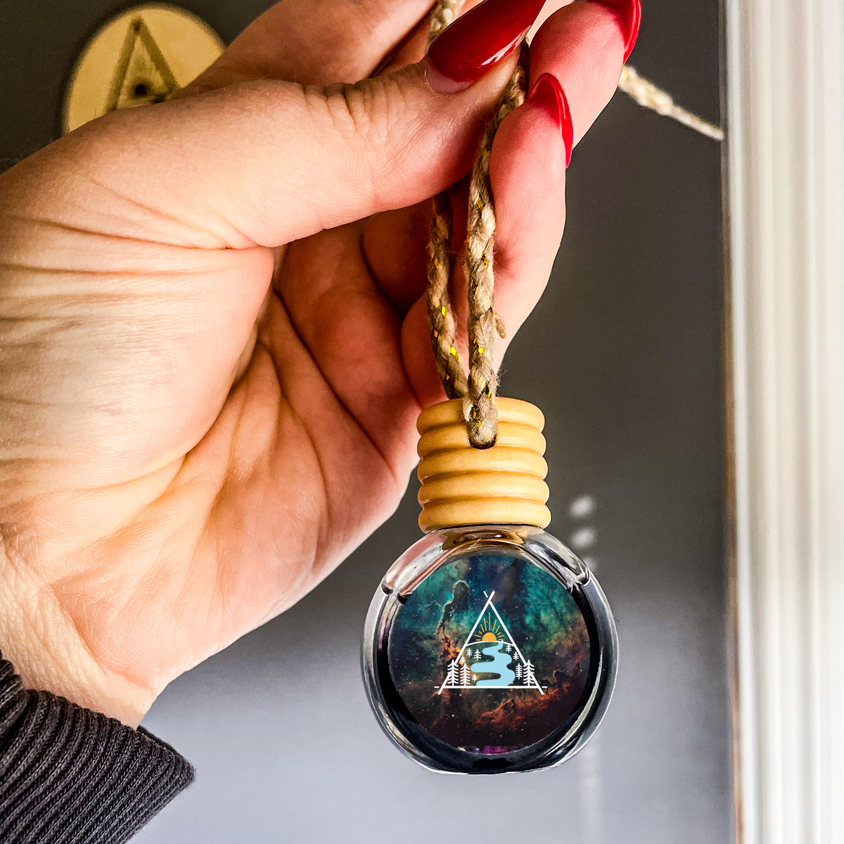 Ozone Musk Galaxy Hanging Car Diffuser/Air Freshener