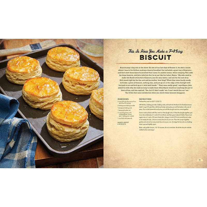 Yellowstone: Dutton Ranch Cookbook Gift Set w/ Apron (SALE)