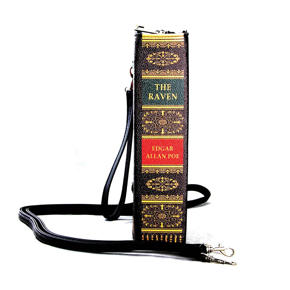 The Raven Vintage Book Clutch Bag in Vinyl