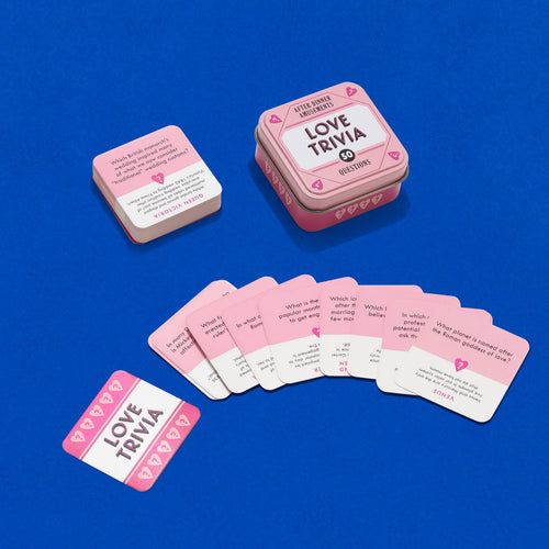 After Dinner Amusements: Love Trivia