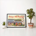 Art Print MI-581 Michigan, Water Wonderland
