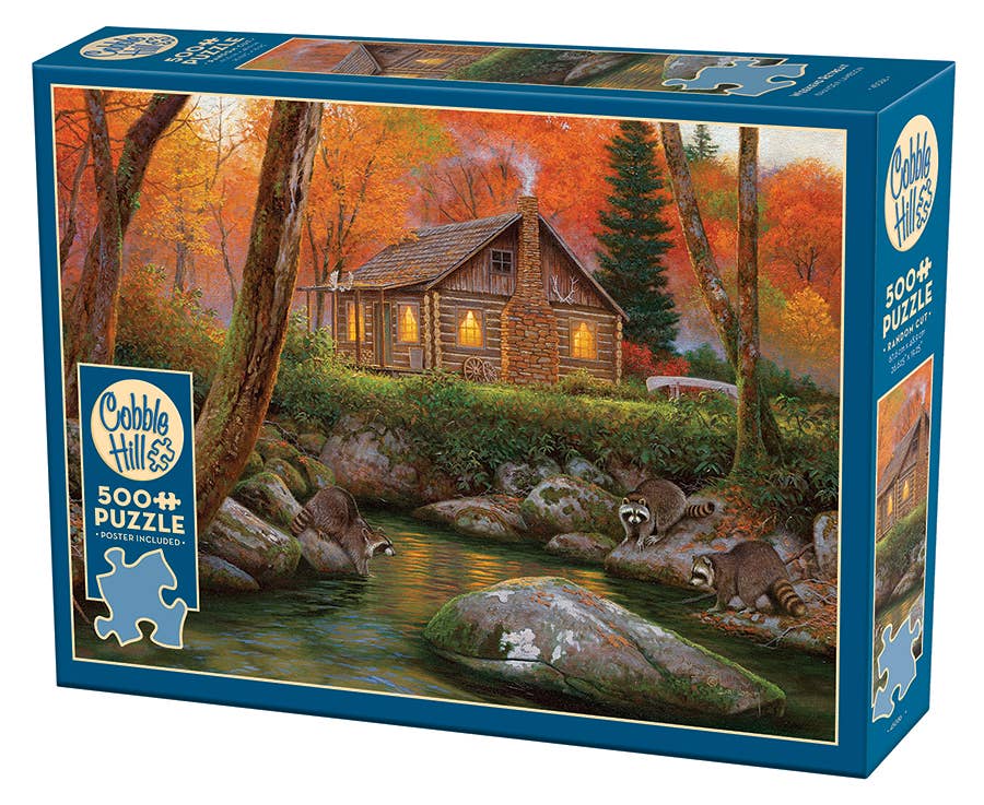 Weekend Retreat 500-Piece Cobble Hill Puzzle