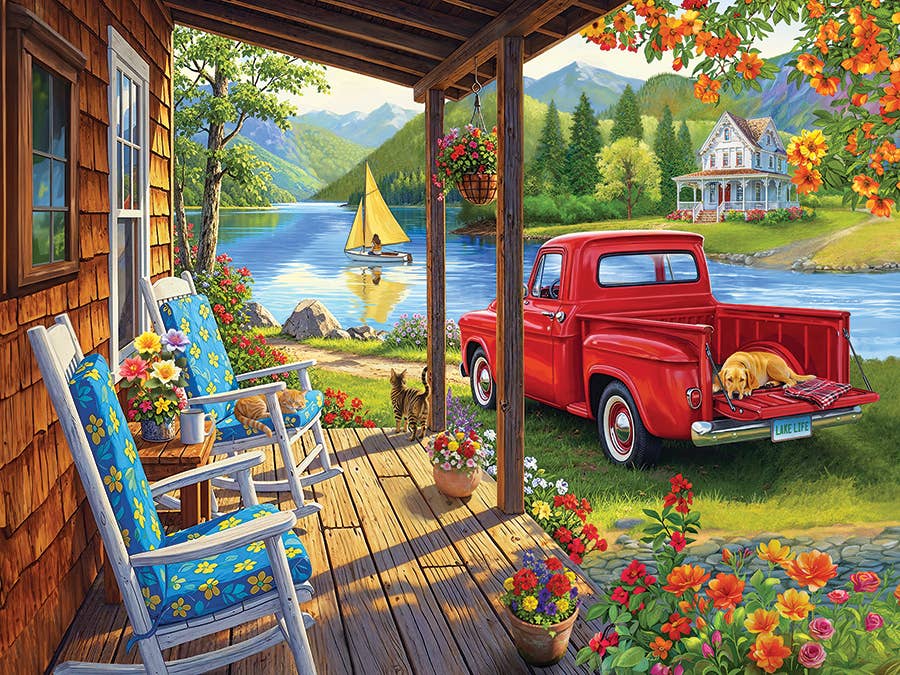 Lake Life 275-Piece Cobble Hill Puzzle