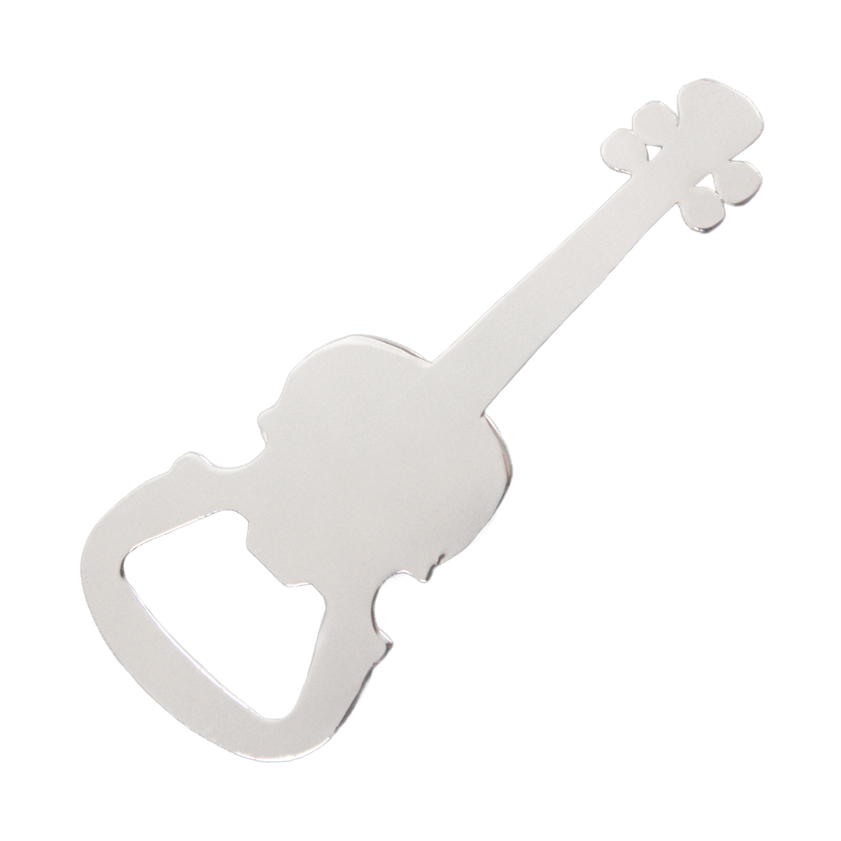 Bottle Opener - Guitar Shaped Metal 3.5" Compact Portable