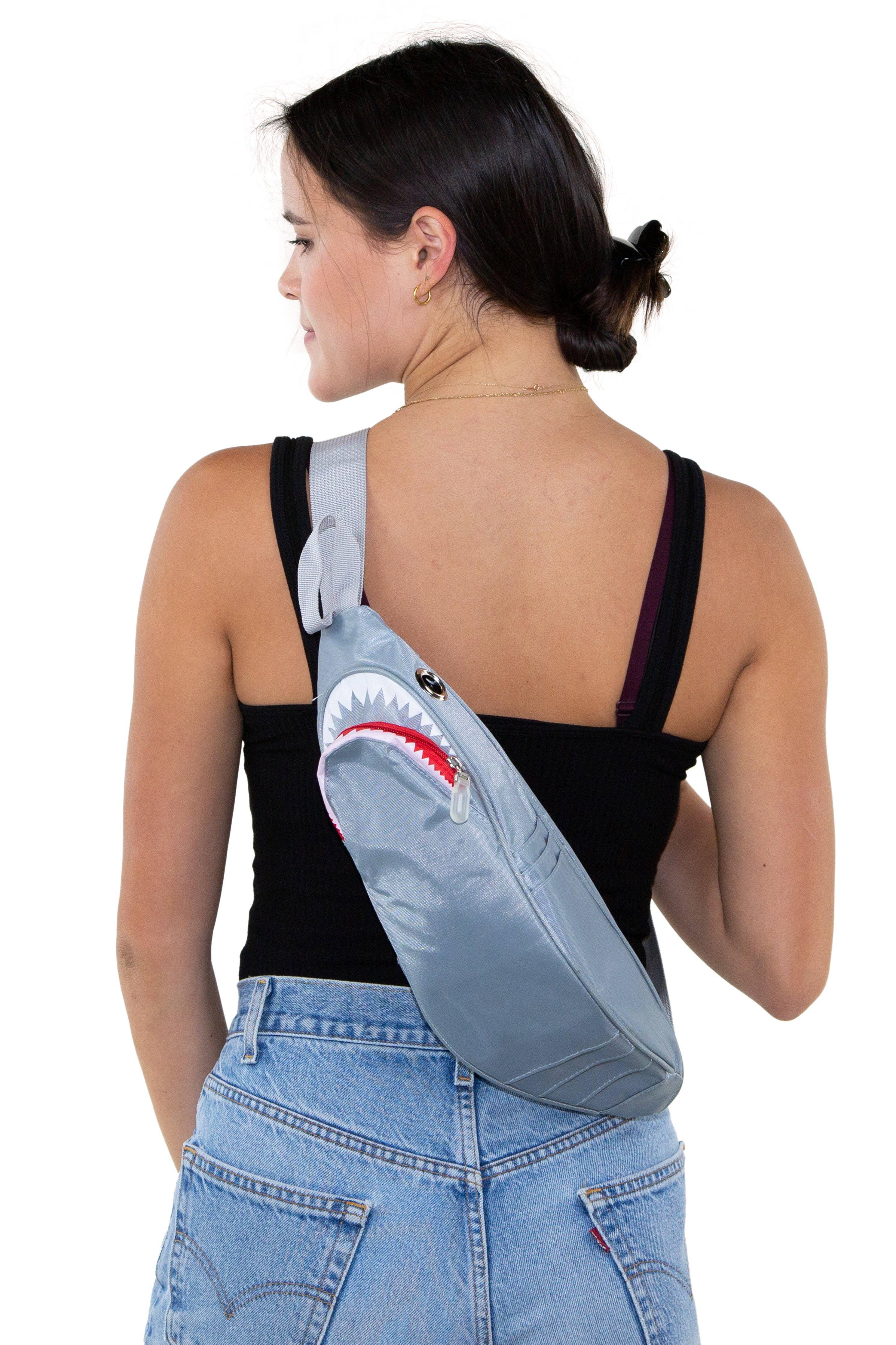Premium Nylon Shark Fanny Pack with Gill Pockets