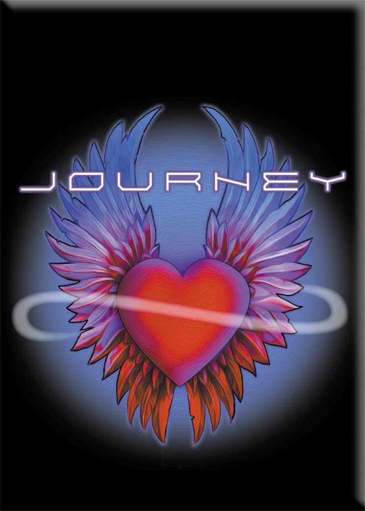 Magnet - Journey Winged Heart Infinity 1980s Rock Band 3.5"