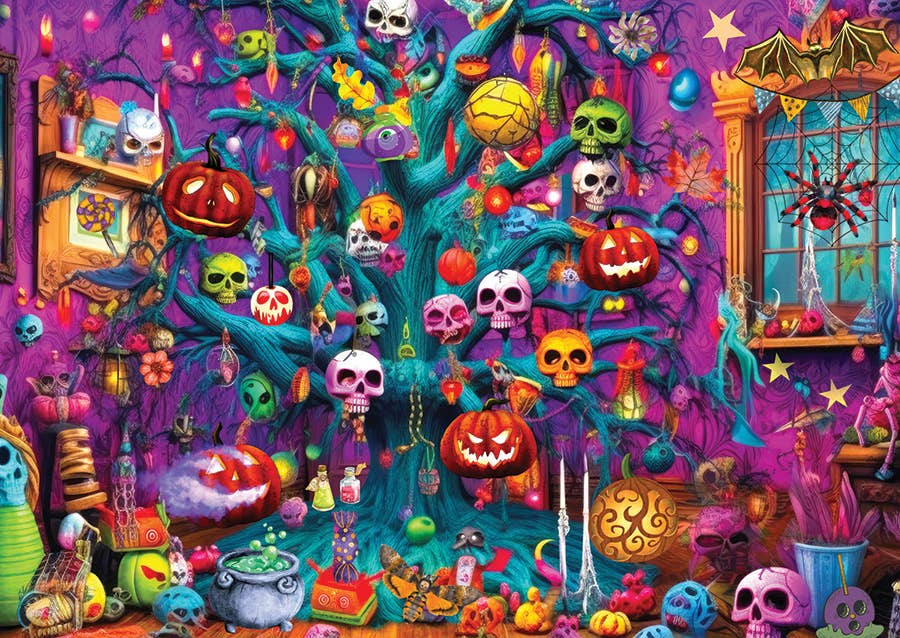 Nightmare Manor 1000-Piece Enjoy Puzzle