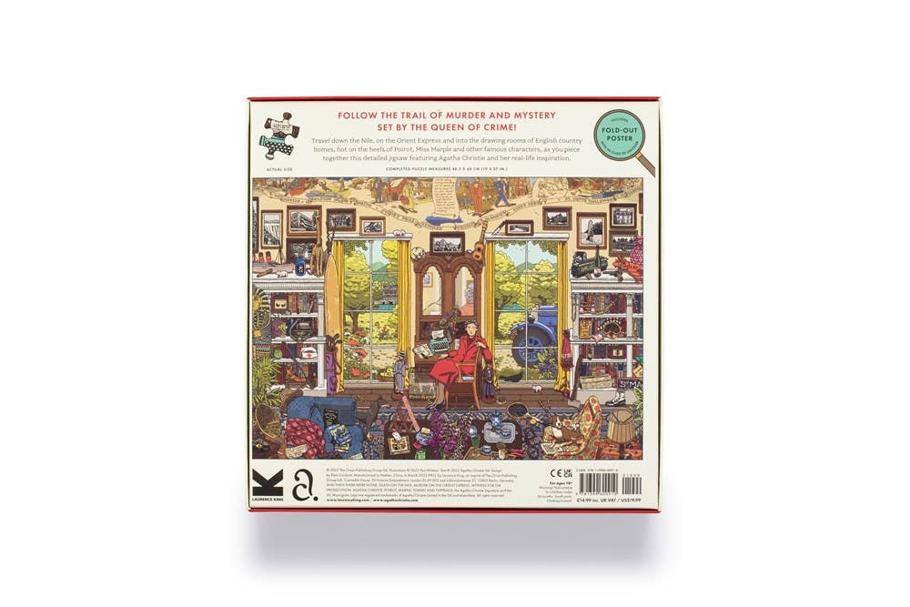 World of Agatha Christie 1000 Piece Puzzle