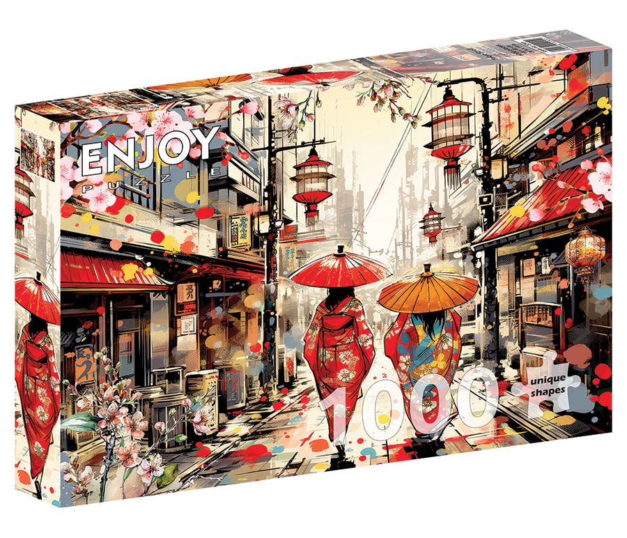 Tokyo Stroll 1000-Piece Enjoy Puzzle