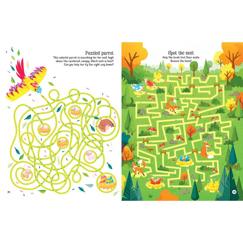 100 Puzzle Challenge Mazes - SALE!