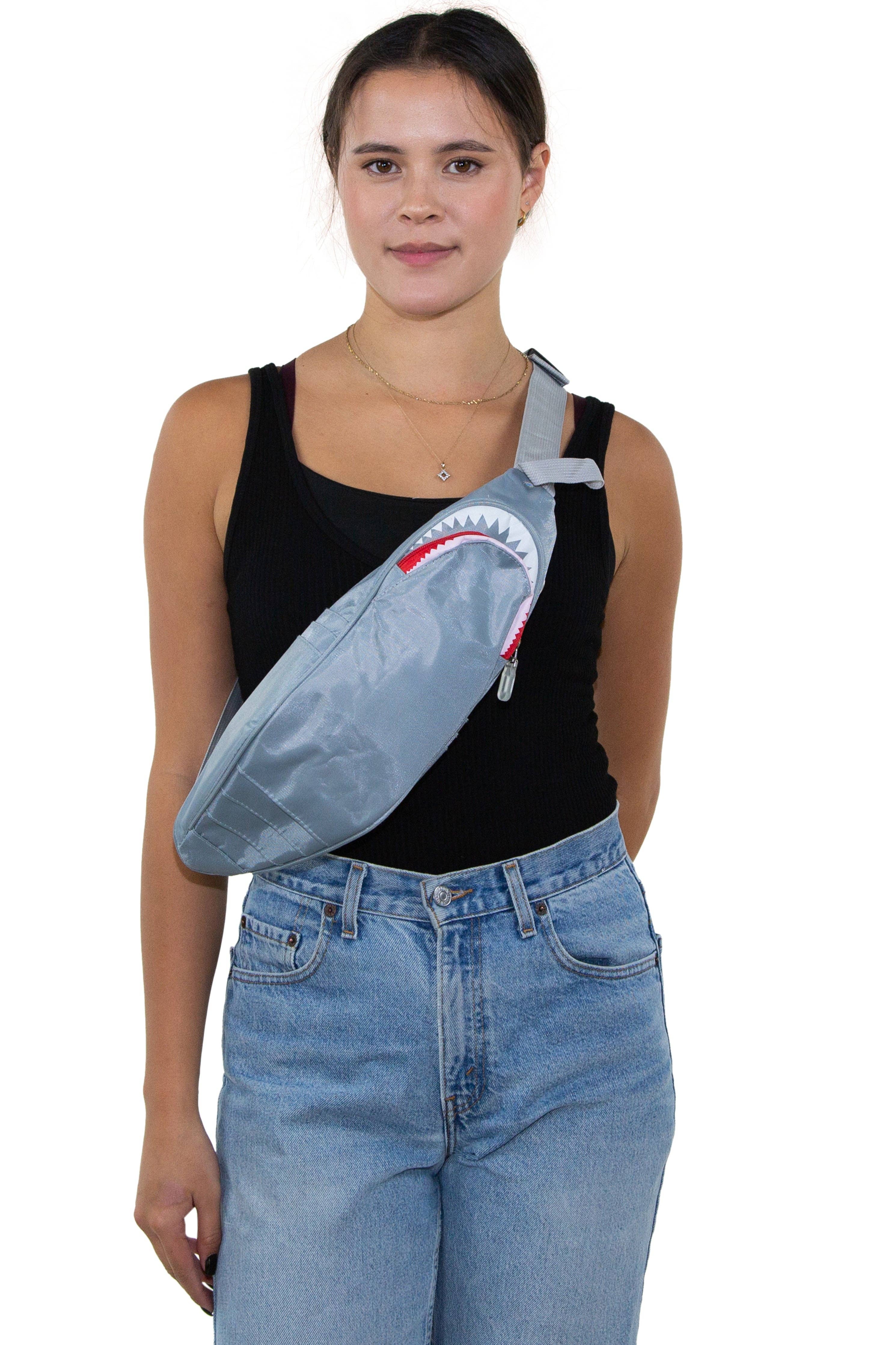 Premium Nylon Shark Fanny Pack with Gill Pockets