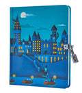 Harry Potter: Hogwarts Castle at Night Lock & Key Diary